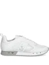 Ea7 Logo-detail Sneakers In White