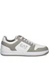 Ea7 Logo-detail Sneakers In White
