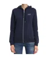 Ea7 Logo Details Casual Jacket In Black