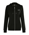 Ea7 Logo Details Casual Jacket In Black