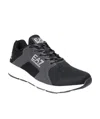 Ea7 Logo Details Casual Sports Shoes In Black