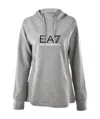 Ea7 Logo Details Sweater In Gray