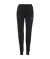 Ea7 Logo Details Sweatpants In Black
