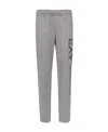 Ea7 Logo Details Sweatpants In Gray