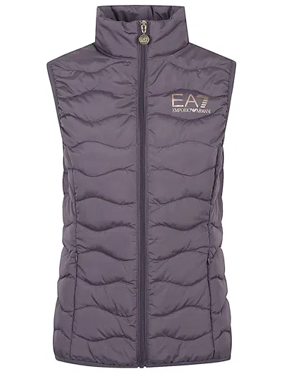 EA7 LOGO DOWN VEST