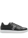 Ea7 Logo-embellished Low-top Sneakers In Multi