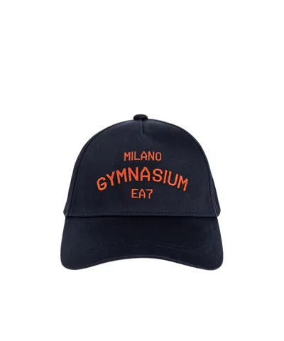 Ea7 Logo-embroidered Cap