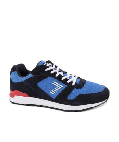 Ea7 Logo Lace Up Casual Sports Shoes In Black
