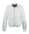 Ea7 Logo Letter Casual Jacket In White