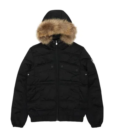 Ea7 Logo Patch Cotton Suit In Black