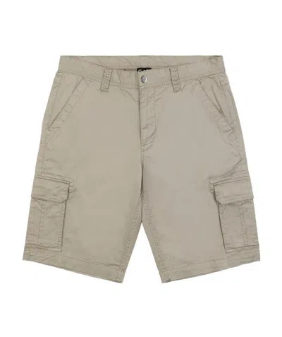 Ea7 Logo Patch Shorts In Nude