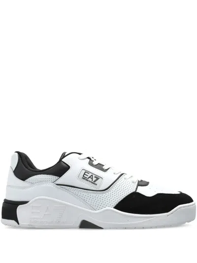 EA7 LOGO-PATCH SNEAKERS