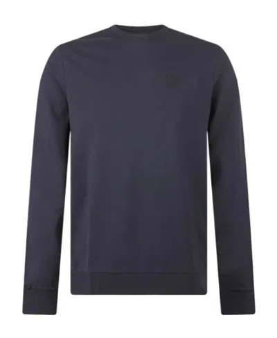 Ea7 Logo Patch Sweater In Black