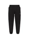 Ea7 Logo-patch Track Pants In Black