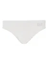 Ea7 Logo-plaque Swim Briefs In Multi