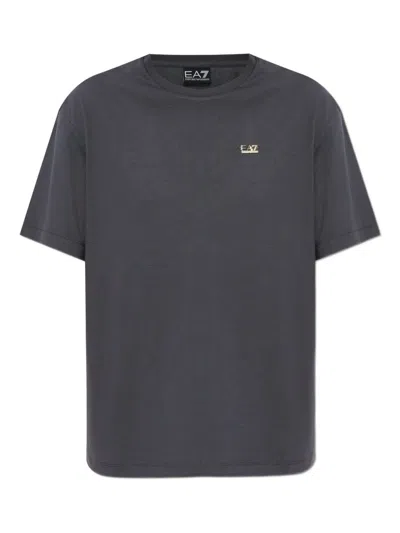 Ea7 Logo-plaque T-shirt