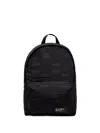 Ea7 Logo-print Backpack In Black