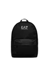 Ea7 Logo-print Backpack In Black