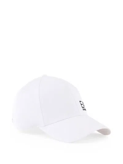 EA7 LOGO-PRINT BASEBALL CAP