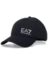 Ea7 Logo-print Baseball Cap In Black