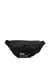 Ea7 Logo-print Belt Bag In Black
