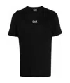 Ea7 Dynamic Athlete T-shirt In Vigor7 Technical Fabric In Black
