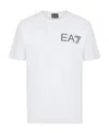 Ea7 Logo Printed T-shirt In White