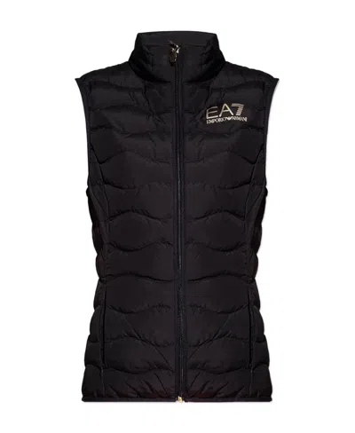 EA7 EA7 EMPORIO ARMANI TRAIN-CORE ECO ZIPPED DOWN GILET