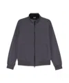 Ea7 Logo-print Jacket In Black