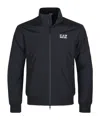 Ea7 Logo-print Jacket In Black