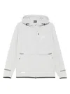 Ea7 Polyester Blend Stylish Sweater In Grey