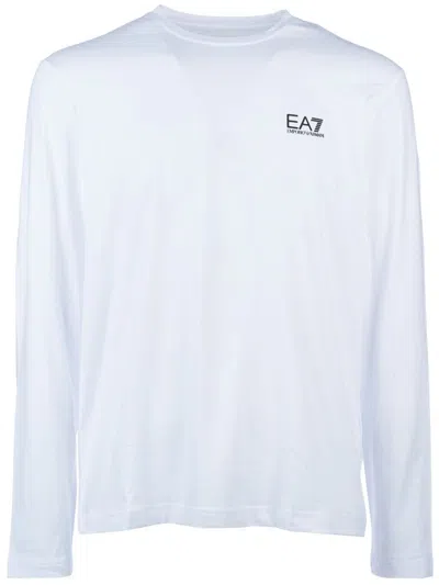 Ea7 T-shirt In White