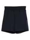 Ea7 Logo-print Shorts In 蓝色