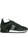 Ea7 Logo-print Sneakers In Navy_blue