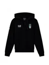 Ea7 Logo-print Sweatshirt In Black