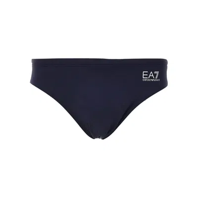 Ea7 Logo Print Swim Brief