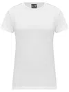 Ea7 T-shirt With Round Neck And Short Sleeves In White