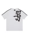 Ea7 Logo-print T-shirt In White
