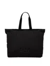 Ea7 Logo-print Tote Bag In Black
