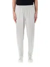 Ea7 Logo Print Track Pants In White