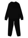 Ea7 Logo-print Tracksuit In Black