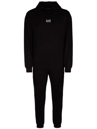 Ea7 Emporio Armani Suits In Black