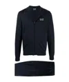 Ea7 Logo-print Tracksuit Set In Black