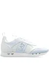 Ea7 Logo-print Trainers In White