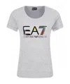 Ea7 Logo Printed T-shirt In White