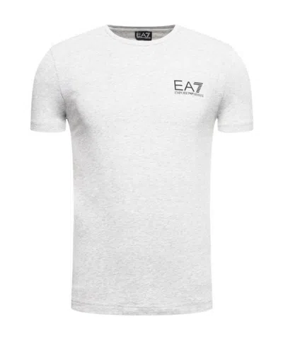 Ea7 Logo Printed T-shirt In White