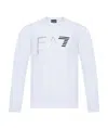 Ea7 Logo Printed T-shirt In White