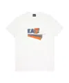 Ea7 Logo Printed T-shirt In White