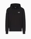 Ea7 Hoodie With Logo In Black