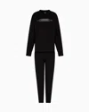 Ea7 Logo Series Cotton Interlock Tracksuit
